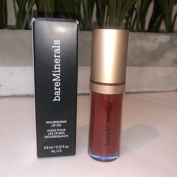 BNIB bareMinerals Nourishing Lip Oil - Spark - Picture 10 of 11